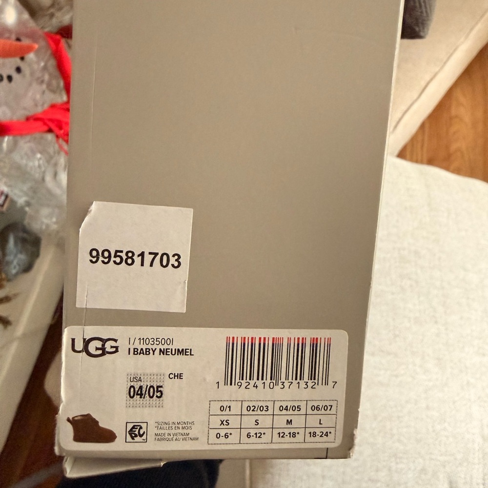 UGG Baby Neumel Booties in Tan - Picture 2 of 4
